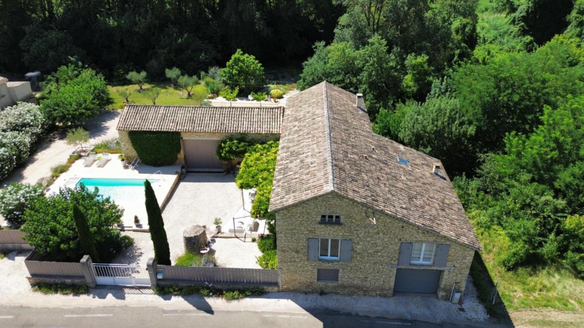 le gîte de Montagnac La Roque-sur-Cèze Extérieur photo